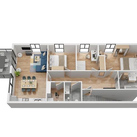 Moderne & Familienfreundliche Ferienwohnung Am Goitzschesee Pouch Εξωτερικό φωτογραφία